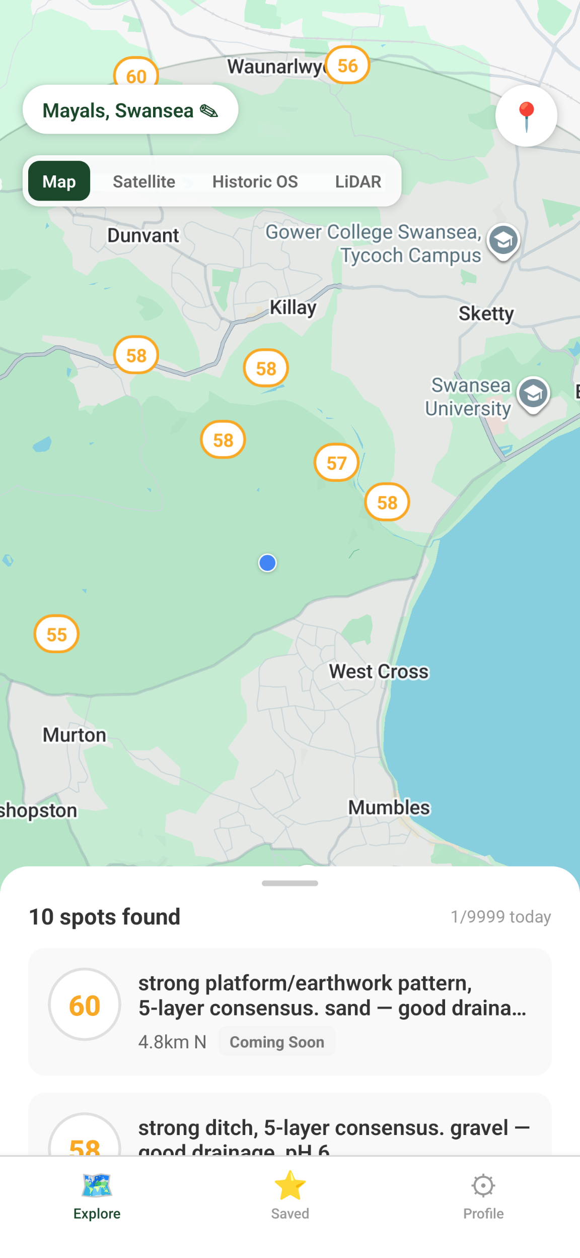 AI detectability score breakdown with category ratings